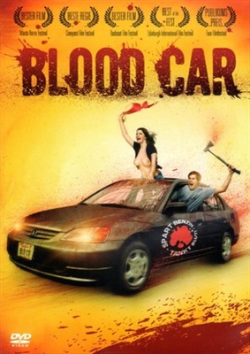 Blood Car Poster with Hanger