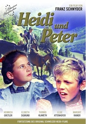 Heidi und Peter Metal Framed Poster