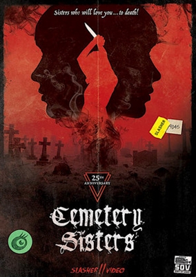 Cemetery Sisters Canvas Poster