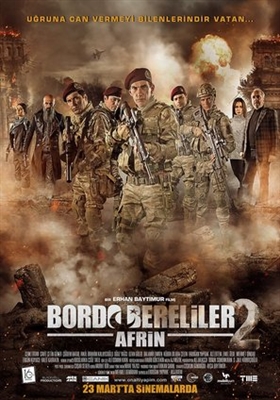 Bordo Bereliler Afrin Metal Framed Poster