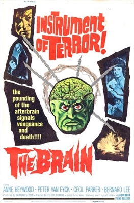 The Brain Metal Framed Poster