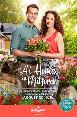 At Home in Mitford Poster with Hanger