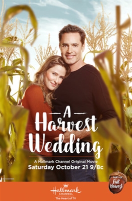 A Harvest Wedding Wooden Framed Poster
