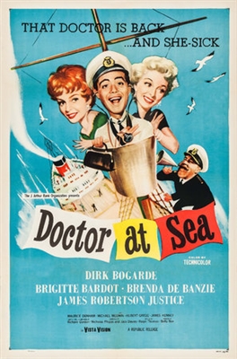 Doctor at Sea Metal Framed Poster