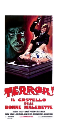 Terror! Il castello delle donne maledette Metal Framed Poster