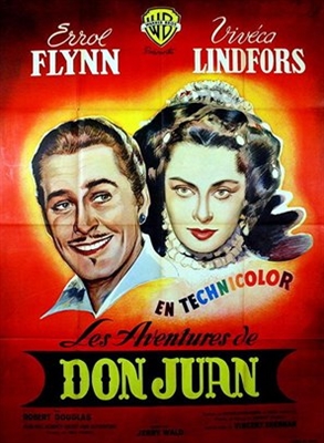 Adventures of Don Juan Wooden Framed Poster