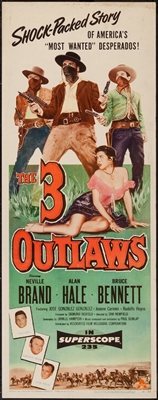 The Three Outlaws tote bag