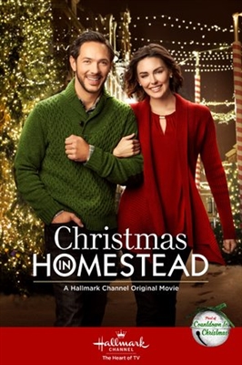 Christmas in Homestead Poster with Hanger