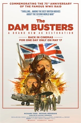 The Dam Busters Poster with Hanger