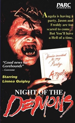Night of the Demons Metal Framed Poster