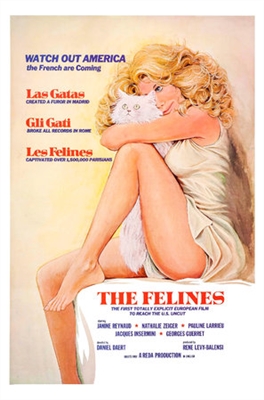 Les félines Poster with Hanger