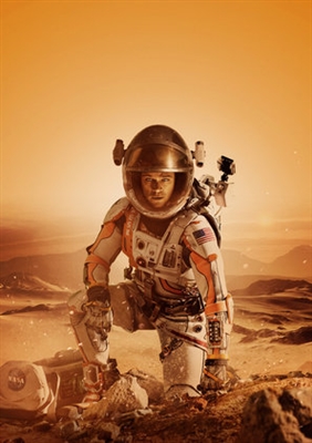 The Martian Poster with Hanger