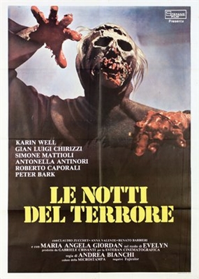 Le notti del terrore Poster with Hanger