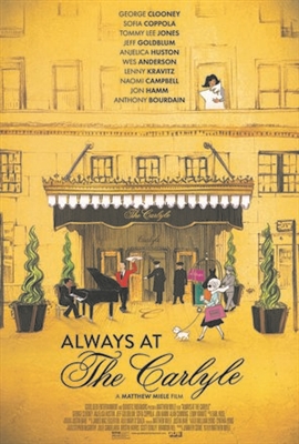 Always at The Carlyle Wooden Framed Poster