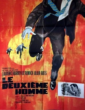 The Running Man Wooden Framed Poster