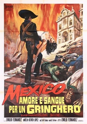 Un dorado de Pancho Villa Wooden Framed Poster