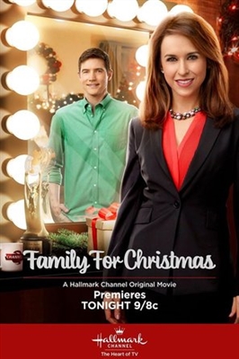 Family for Christmas Poster with Hanger