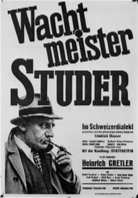 Wachtmeister Studer poster