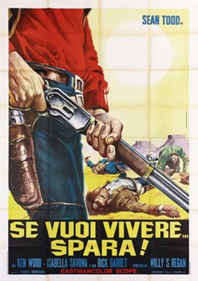 Se vuoi vivere... spara!  Poster with Hanger