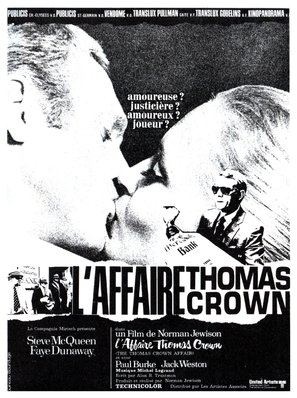The Thomas Crown Affair Metal Framed Poster