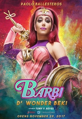 Barbi: D' Wonder Beki Metal Framed Poster