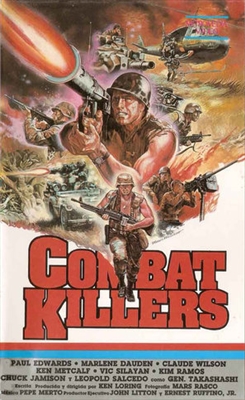 Combat Killers  Wooden Framed Poster