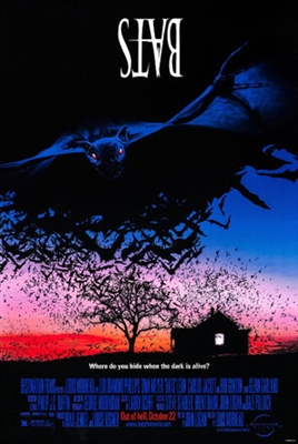 Bats Wooden Framed Poster