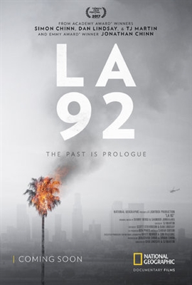 LA 92 Poster with Hanger