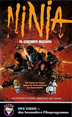 The Ninja Mission Metal Framed Poster