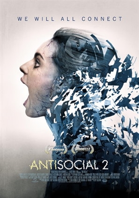 Antisocial 2 Canvas Poster