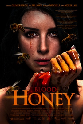 Blood Honey Wooden Framed Poster