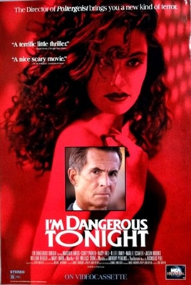 I'm Dangerous Tonight Canvas Poster