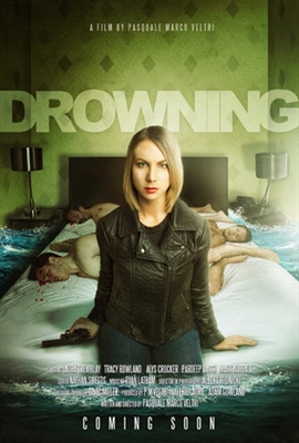 Drowning Metal Framed Poster