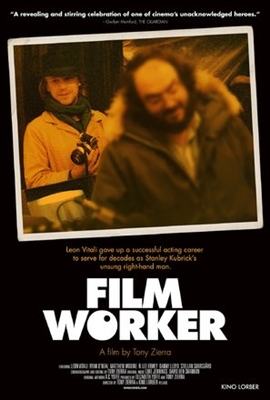 Filmworker Canvas Poster
