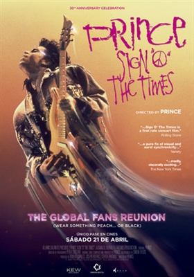 Sign 'o' the Times poster