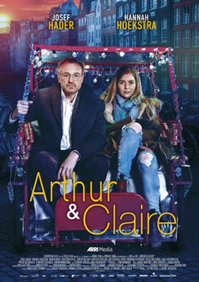 Arthur &amp; Claire Wooden Framed Poster