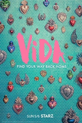 Vida Poster with Hanger