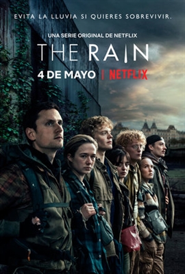 The Rain Poster with Hanger