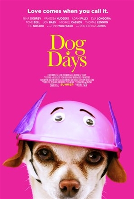 Dog Days Metal Framed Poster