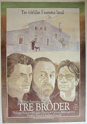 Tre fratelli Wooden Framed Poster