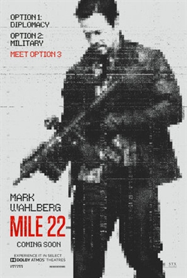 Mile 22 Canvas Poster