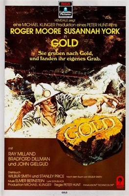 Gold Metal Framed Poster