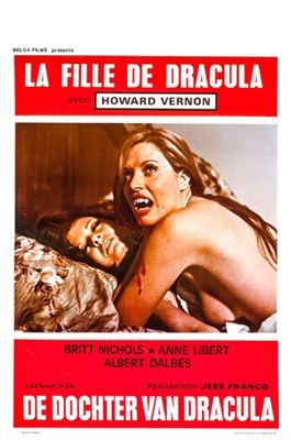Fille de Dracula, La Metal Framed Poster