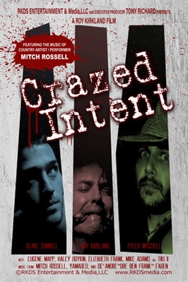 Crazed Intent Poster with Hanger