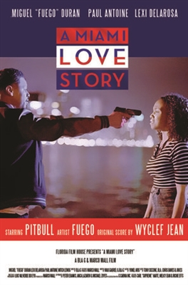 A Miami Love Story Canvas Poster