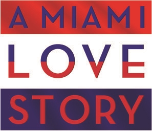 A Miami Love Story Poster with Hanger