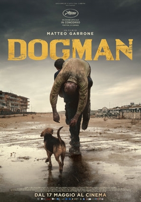 Dogman Wooden Framed Poster