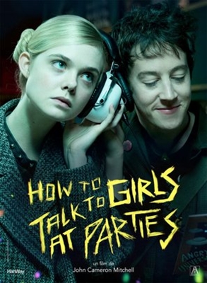 How to Talk to Girls at Parties Wooden Framed Poster