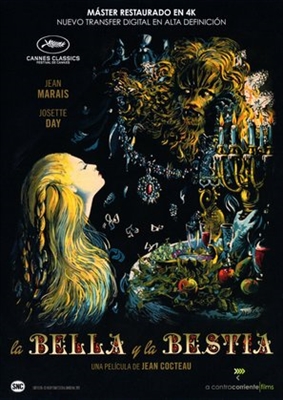La belle et la bête  Poster with Hanger