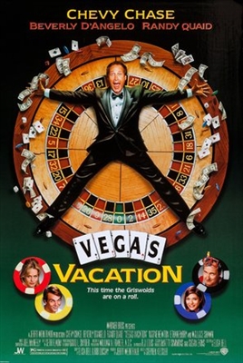Vegas Vacation Metal Framed Poster